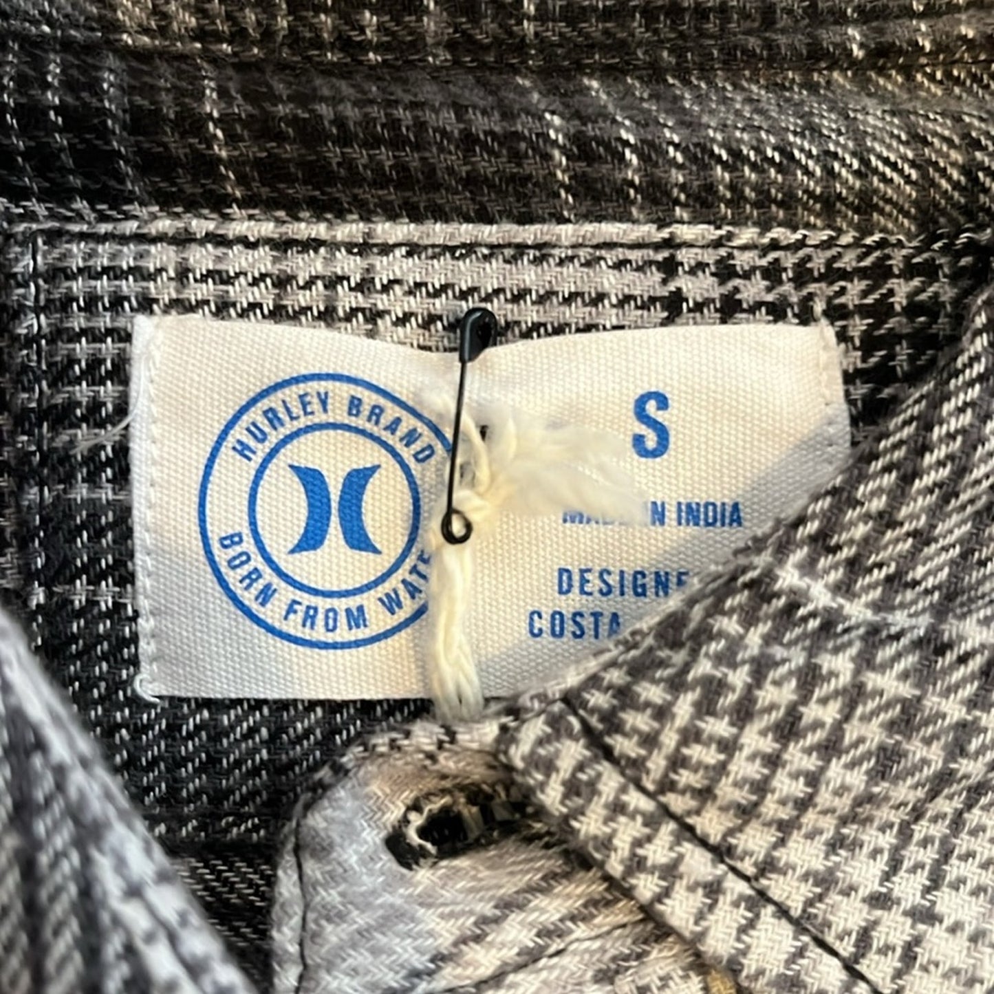 The Witcher Upcycled Flannel Shirt Hurley Unisex Small S