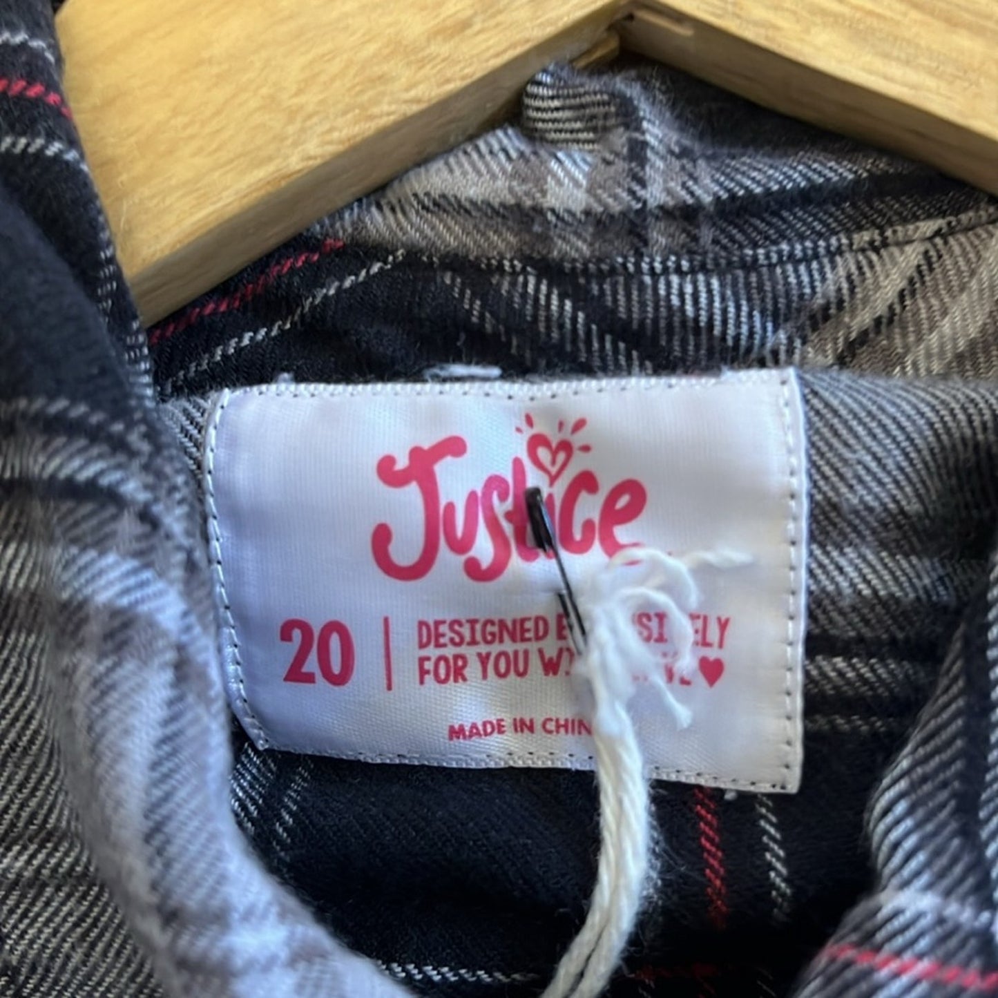 My Grandpas Tattoos are better than yours Flannel Shirt upcycled size 20