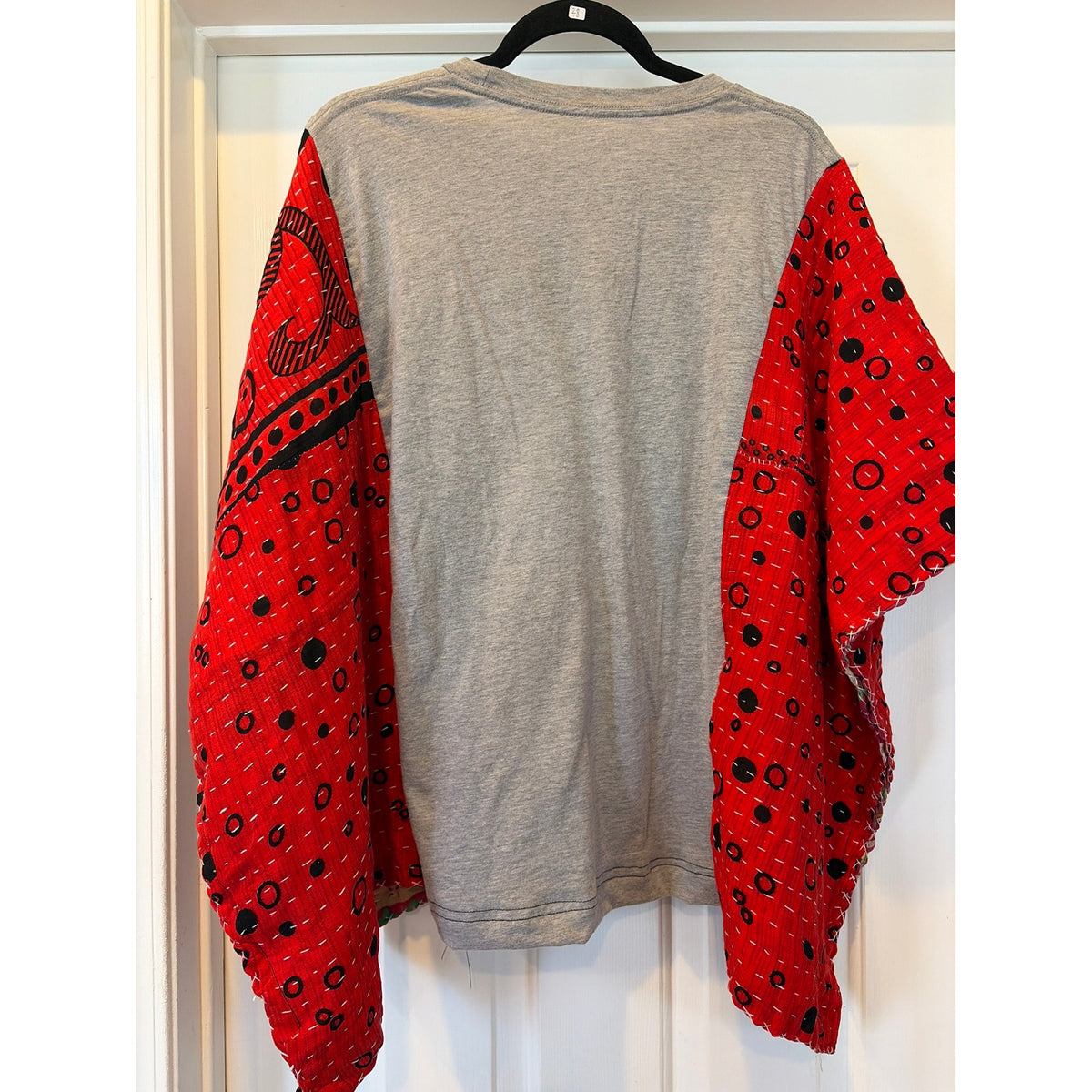Mean Girls Christmas Upcycled Kantha Tunic Top Shirt OS