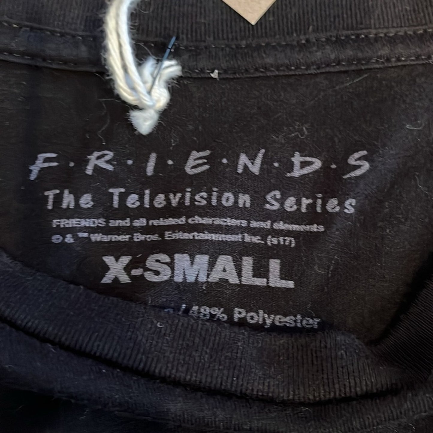 Friends TV Show Upcycled Flannel Shirt / Sweatshirt one size