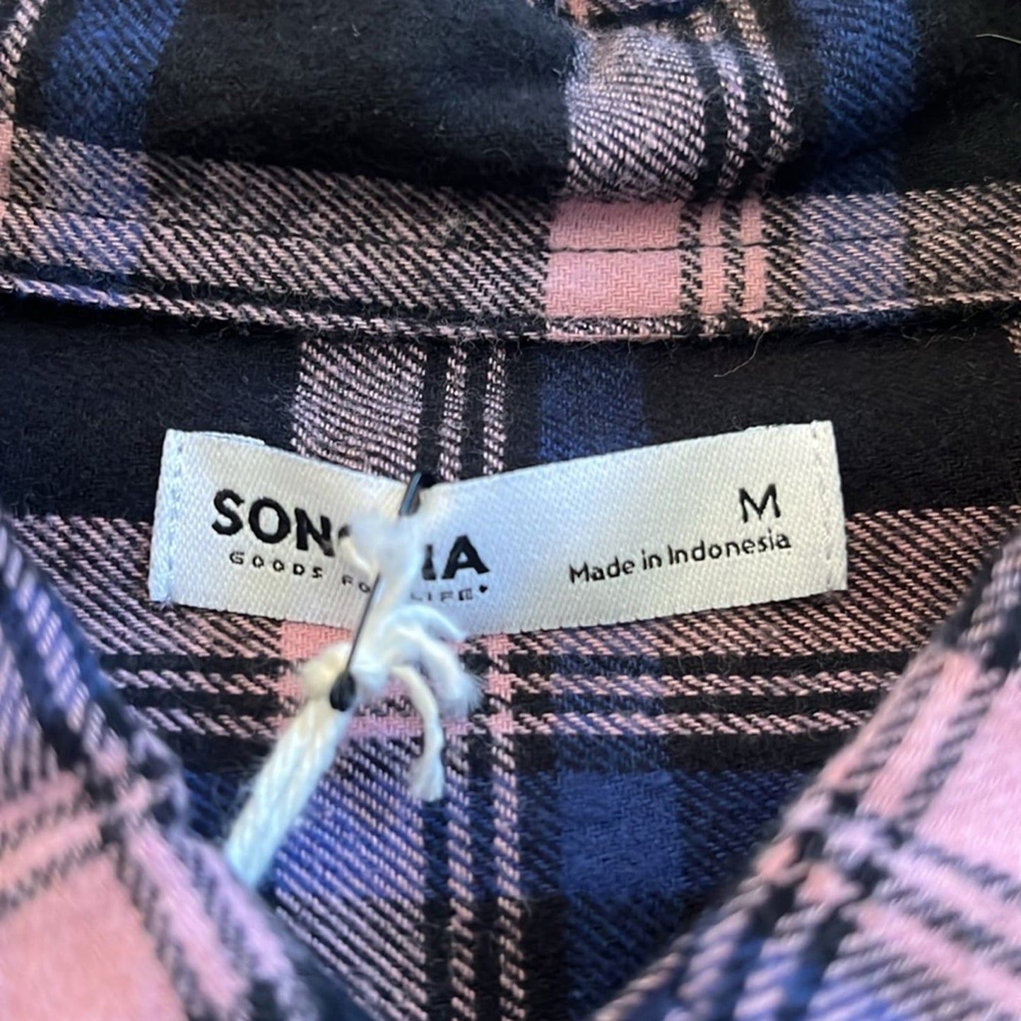 Boyz n the Hood Flannel Shirt upcycled unisex Size Medium M