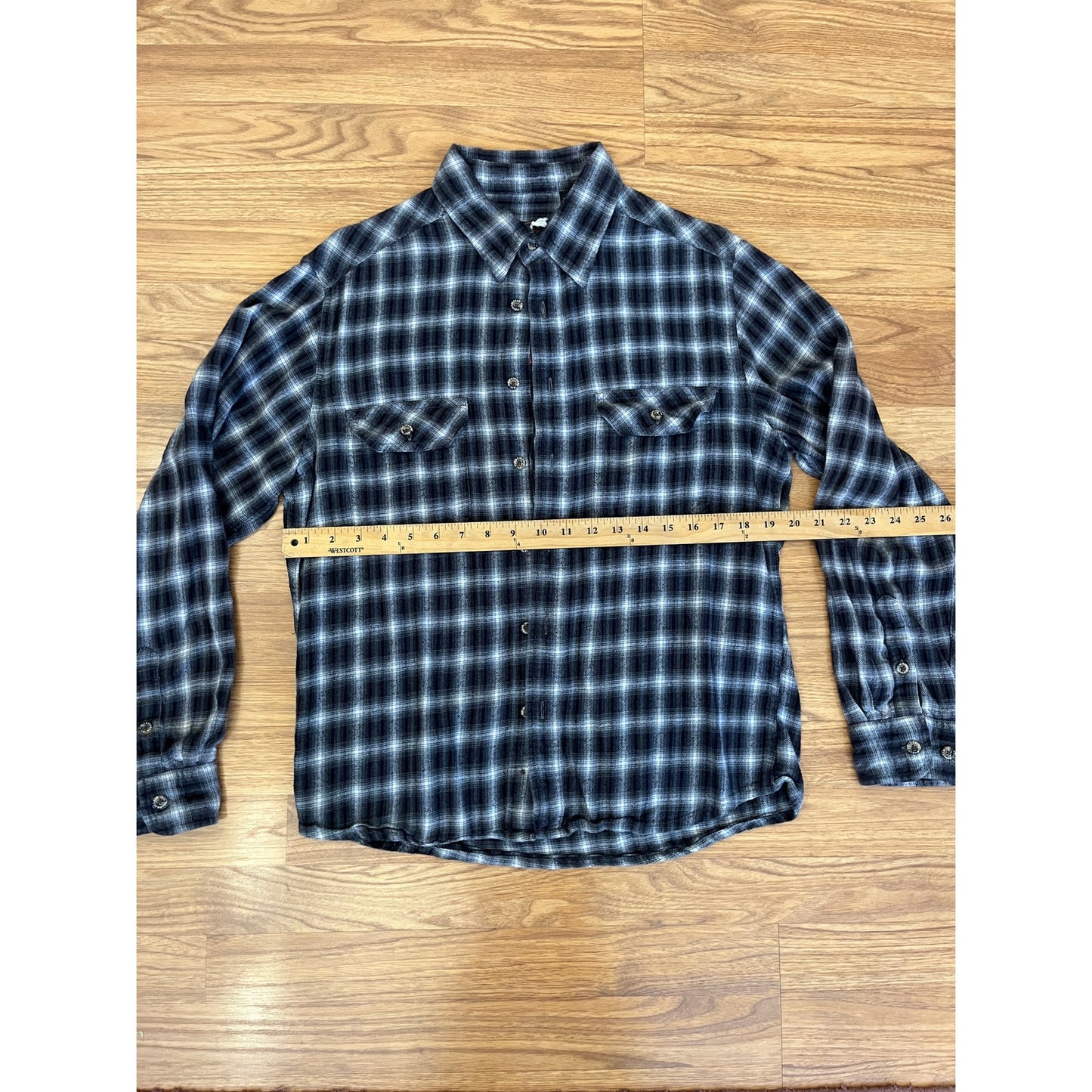 Son of Anarchy Flannel Shirt upcycled one of a kind unisex Medium M