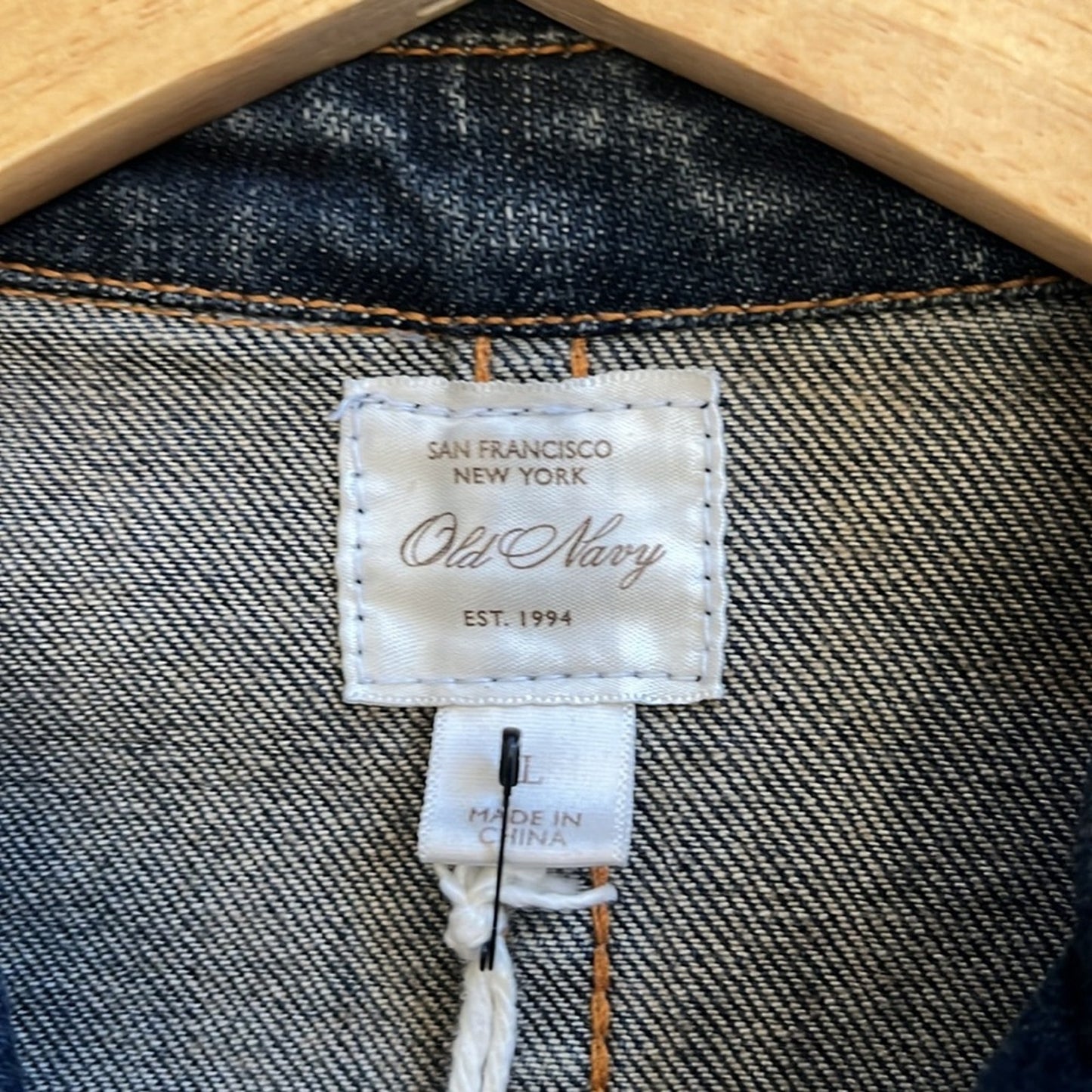 Disneyland California Jean Jacket Large L