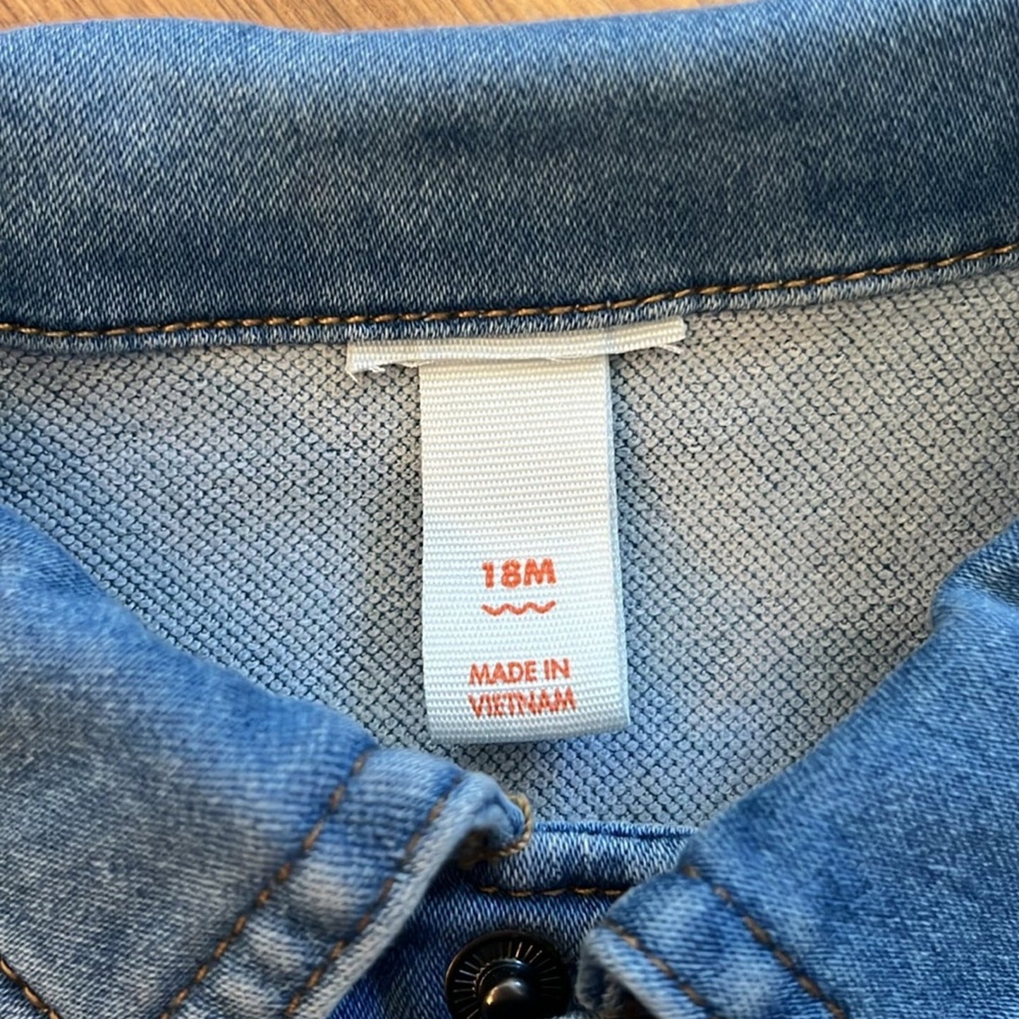 Marilyn Manson Jean Jacket Kids upcycled 18 Months