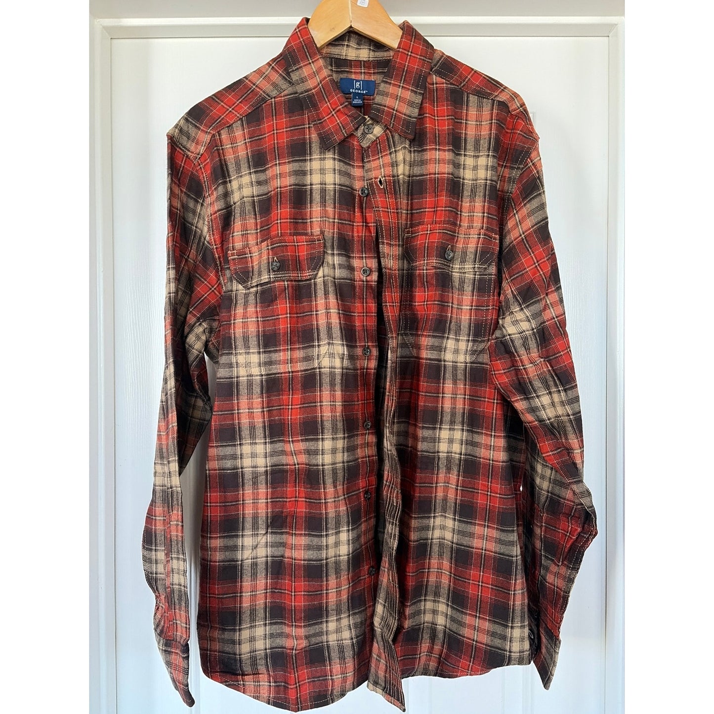 Grateful Dead Upcycled Flannel Shirt Unisex Size 2XLT 2XL Tall