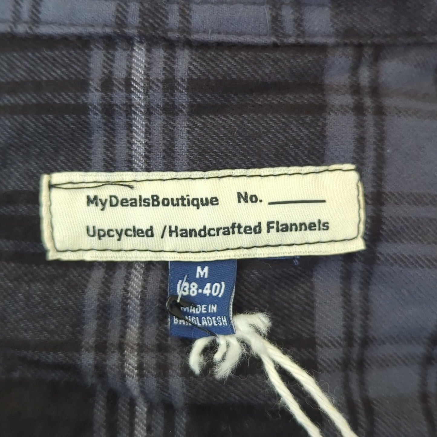 Tim McGraw Flannel Shirt upcycled one of a kind unisex size medium M