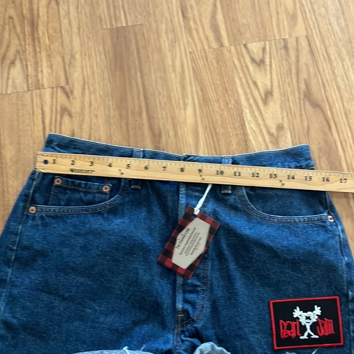 Pearl Jam 501 Levi’s Jean shorts denim shorts Size 34