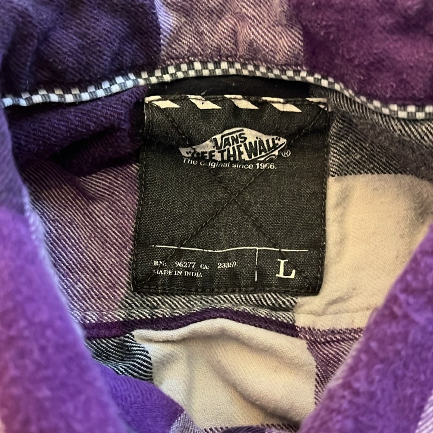 Pitbull Prince Royce Carruko Flannel Shirt Vans upcycled unisex Size Large L