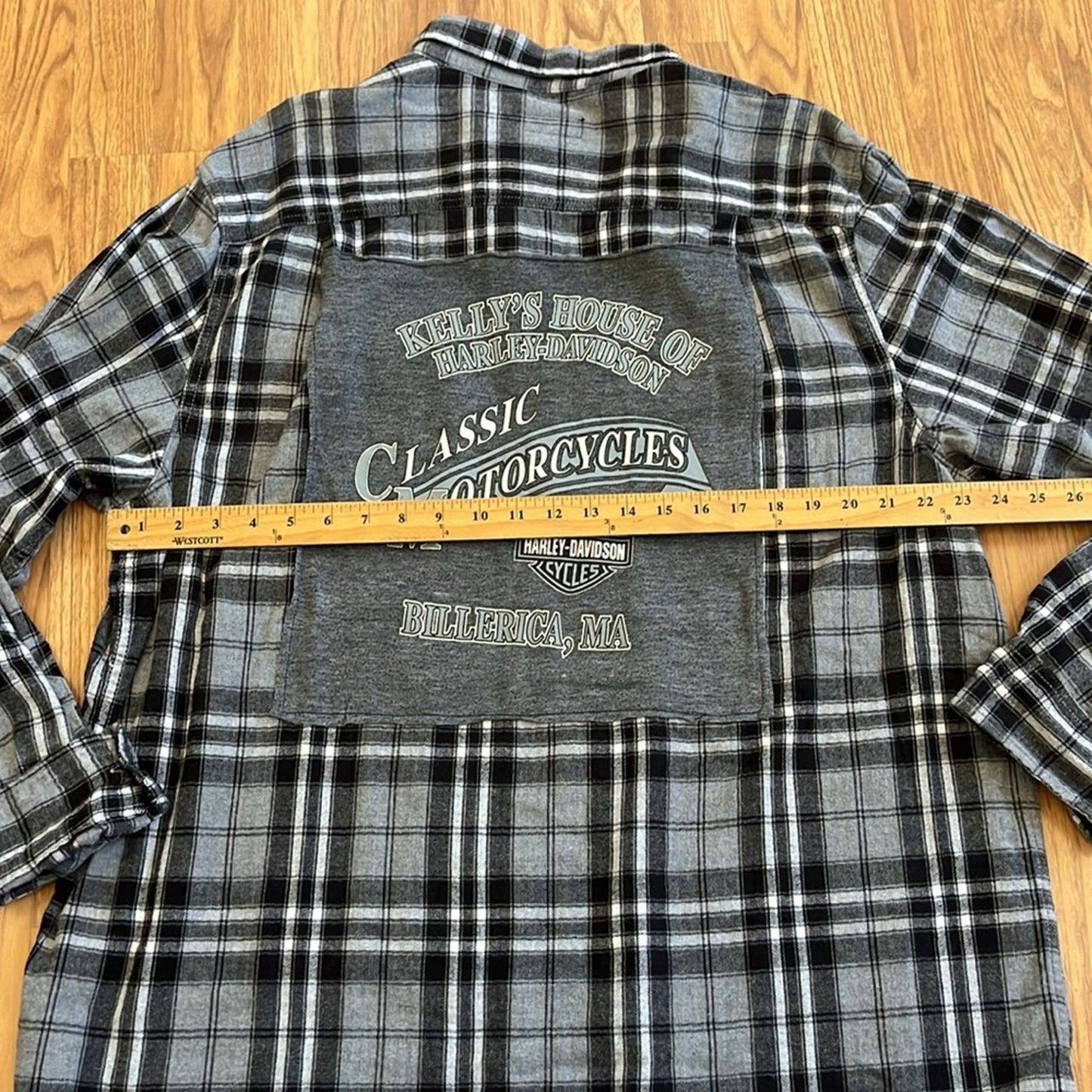 Pop Culture Flannel Shirt upcycled one of a kind unisex 2XLT
