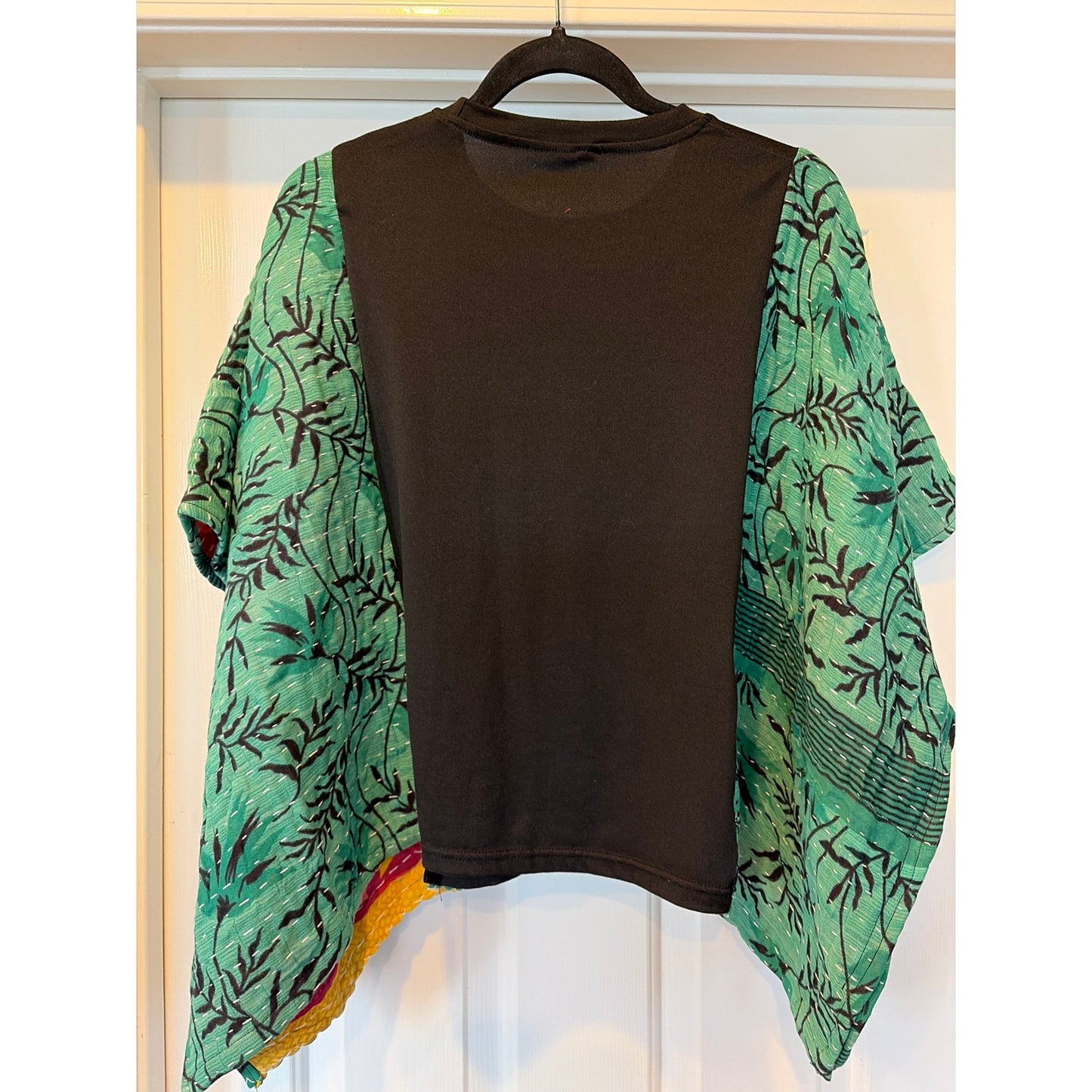 Taylor Swift Upcycled Kantha Tunic Top Shirt OS Handmade Boho