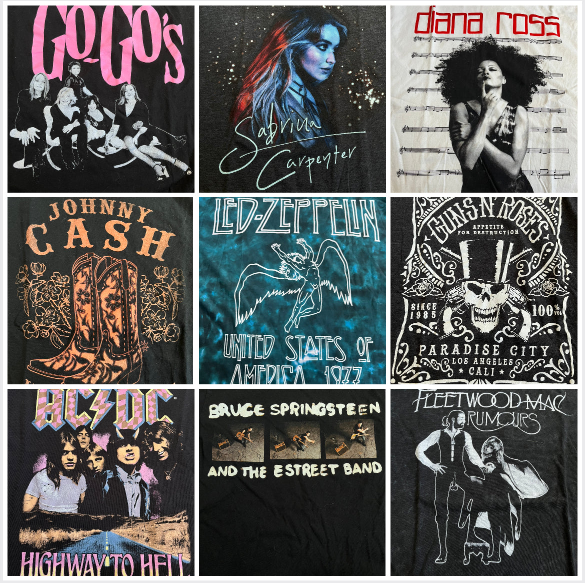 Upcycled / One-of-a-kind Band Flannel Shirt