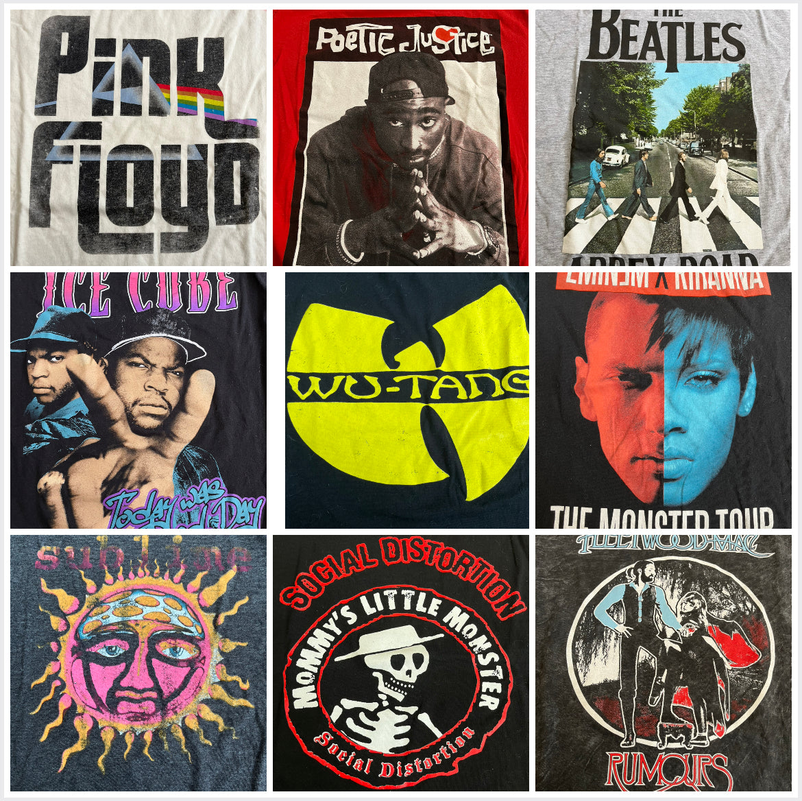 Upcycled / One-of-a-kind Band Flannel Shirt