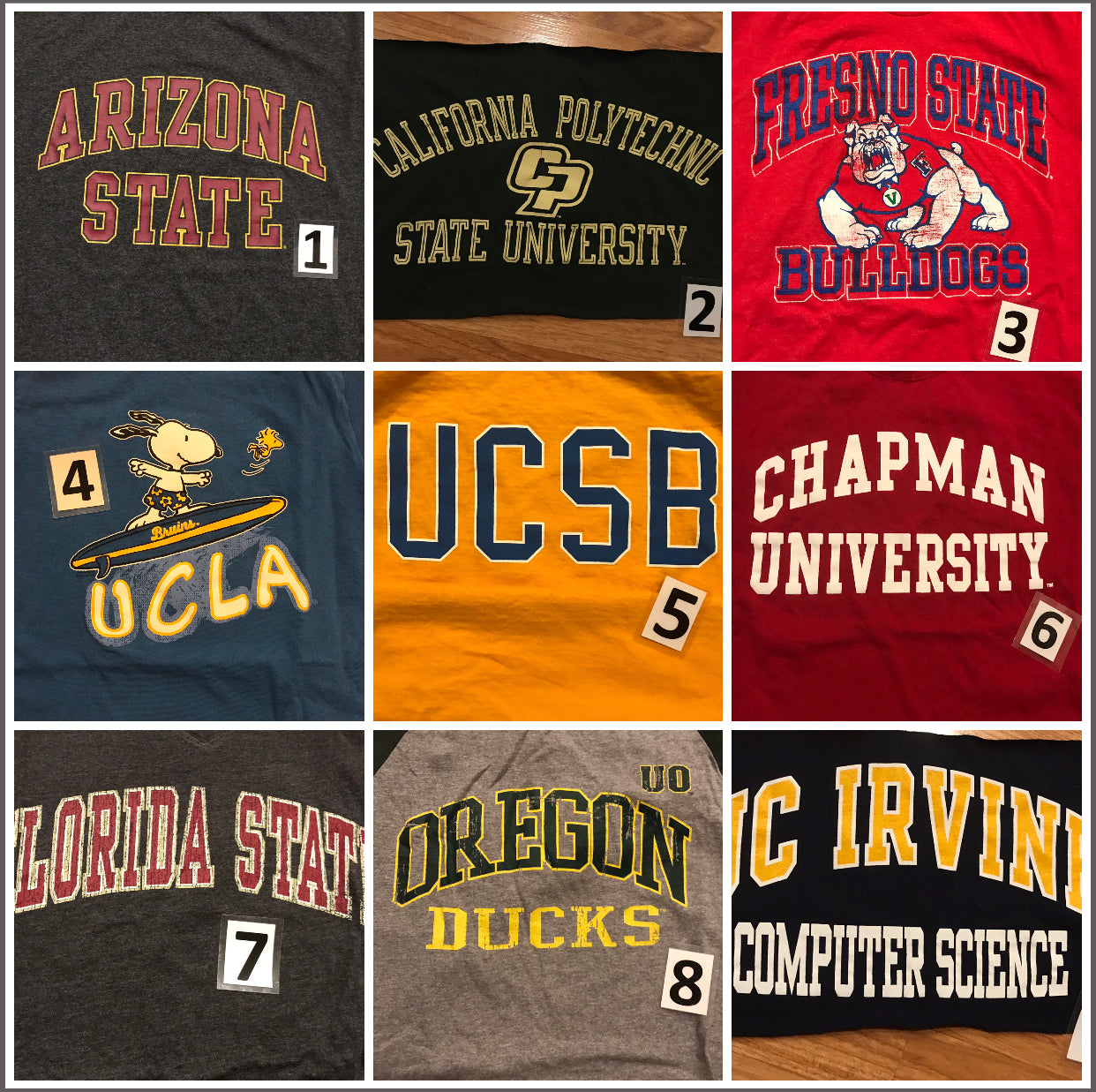 Upcycled / One-of-a-kind College Flannel Shirt