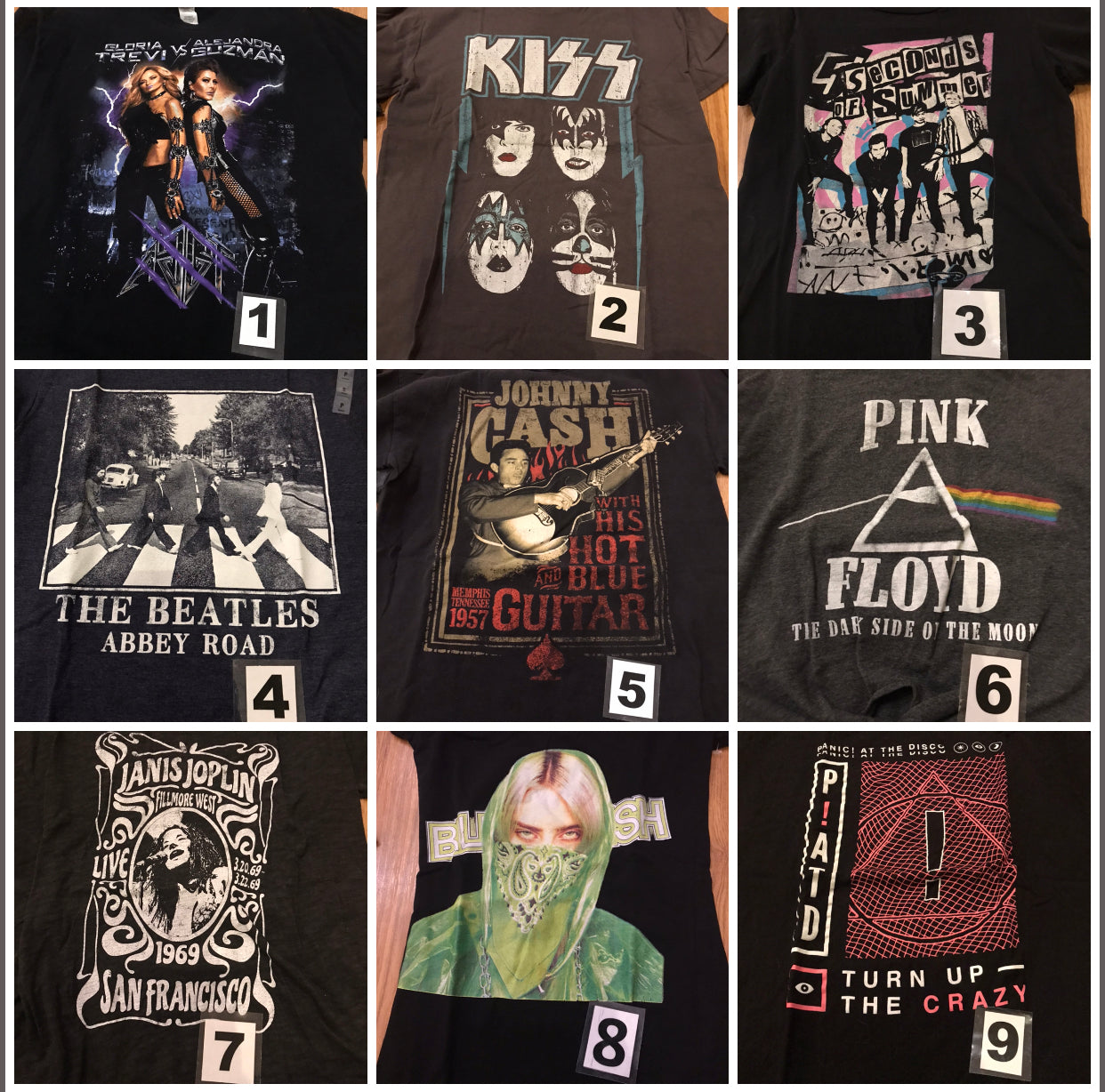 Upcycled / One-of-a-kind Band Flannel Shirt