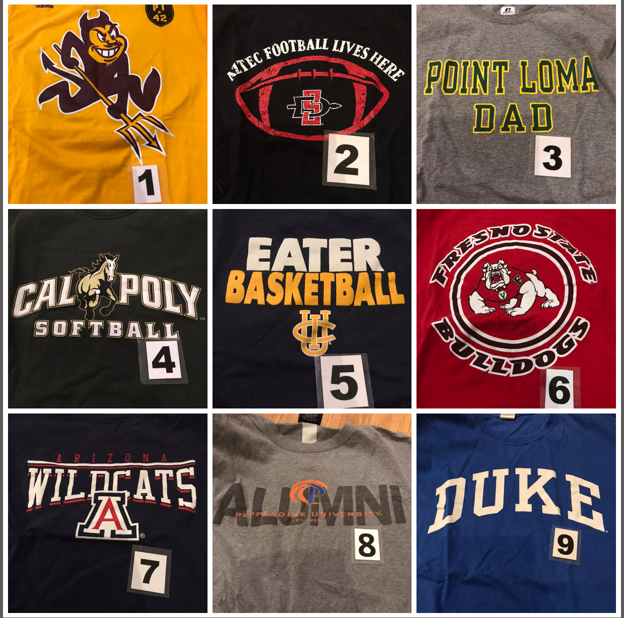 Upcycled / One-of-a-kind College Flannel Shirt