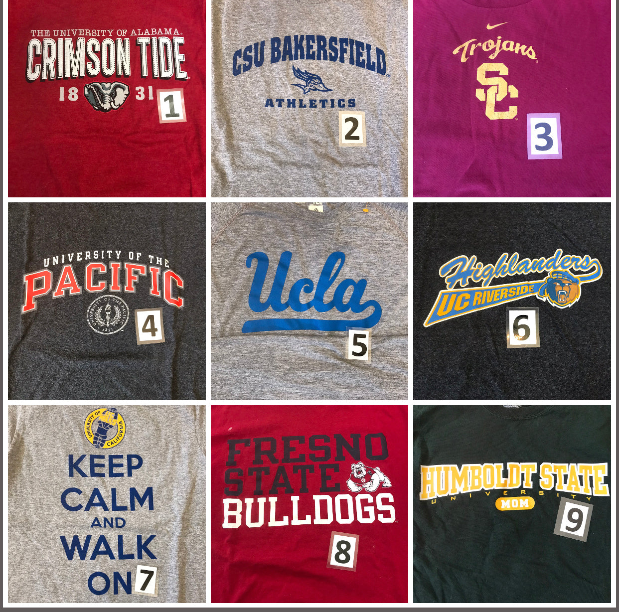 Upcycled / One-of-a-kind College Flannel Shirt