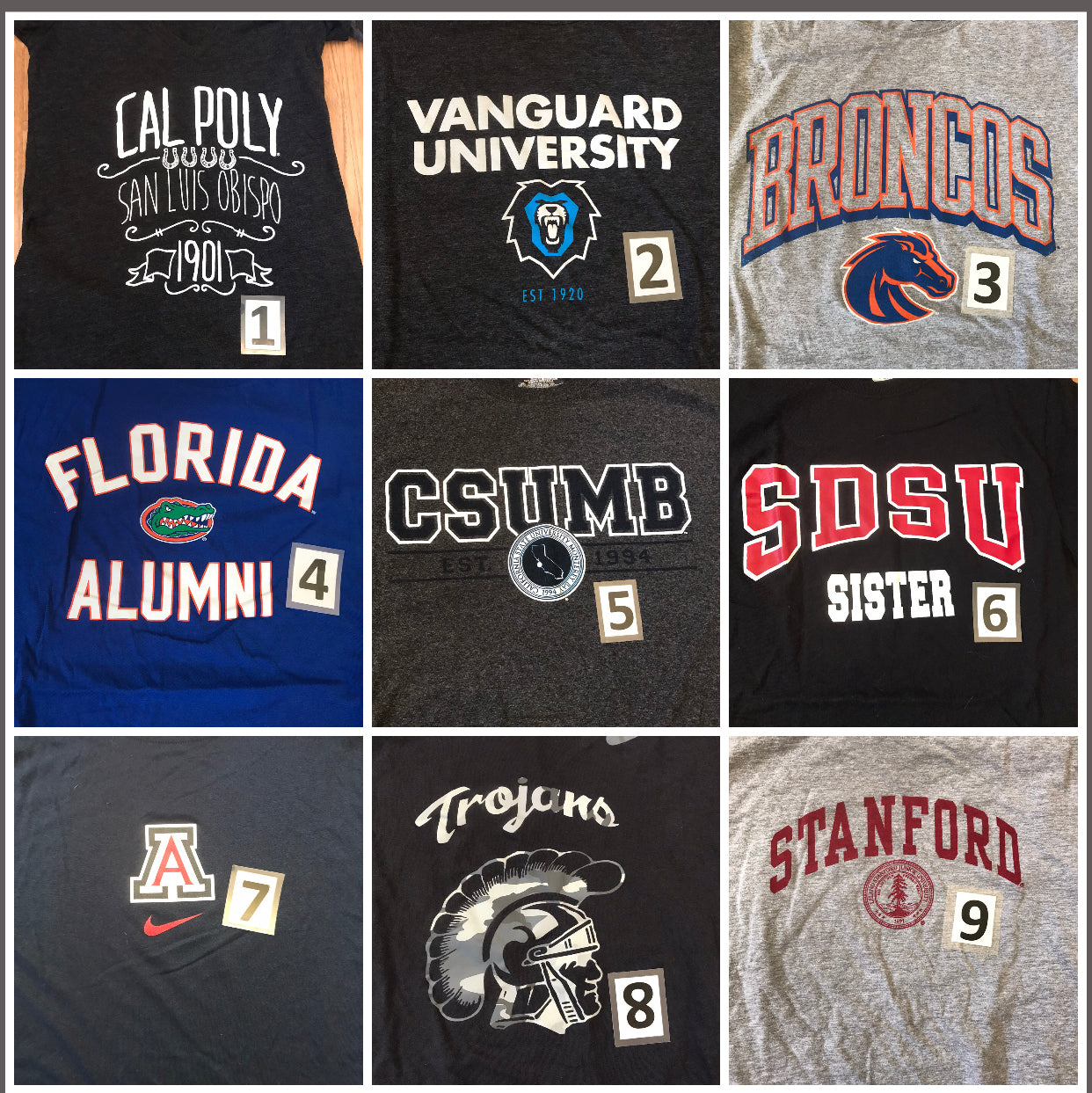 Upcycled / One-of-a-kind College Flannel Shirt