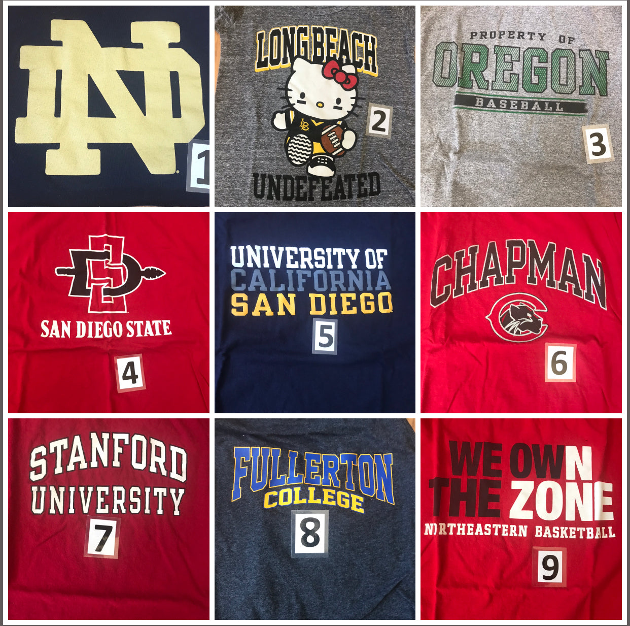 Upcycled / One-of-a-kind College Flannel Shirt