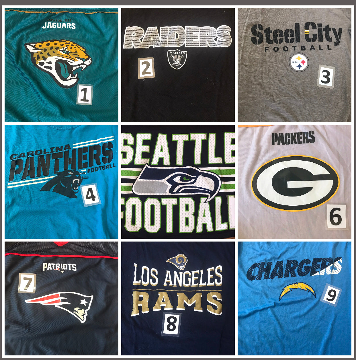 Upcycled / One-of-a-kind Sports Team Flannel Shirt