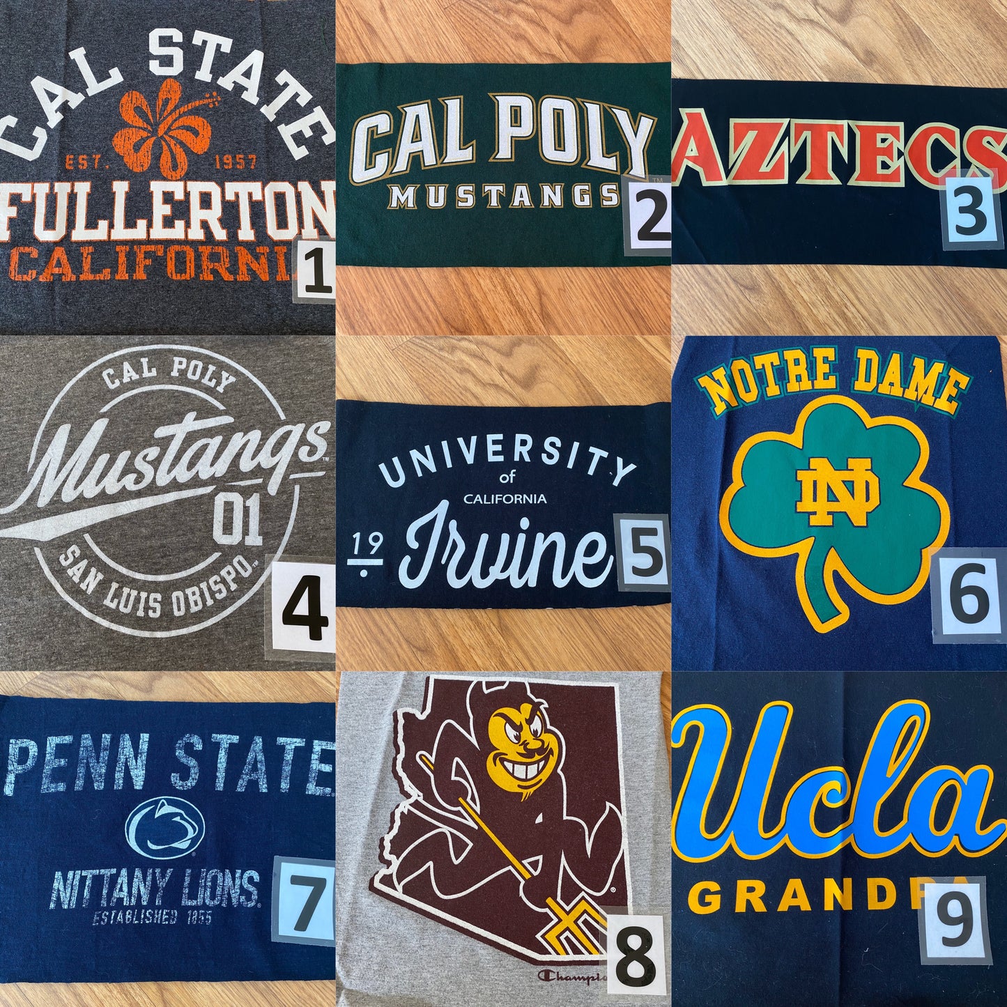 Upcycled / One-of-a-kind College Flannel Shirt