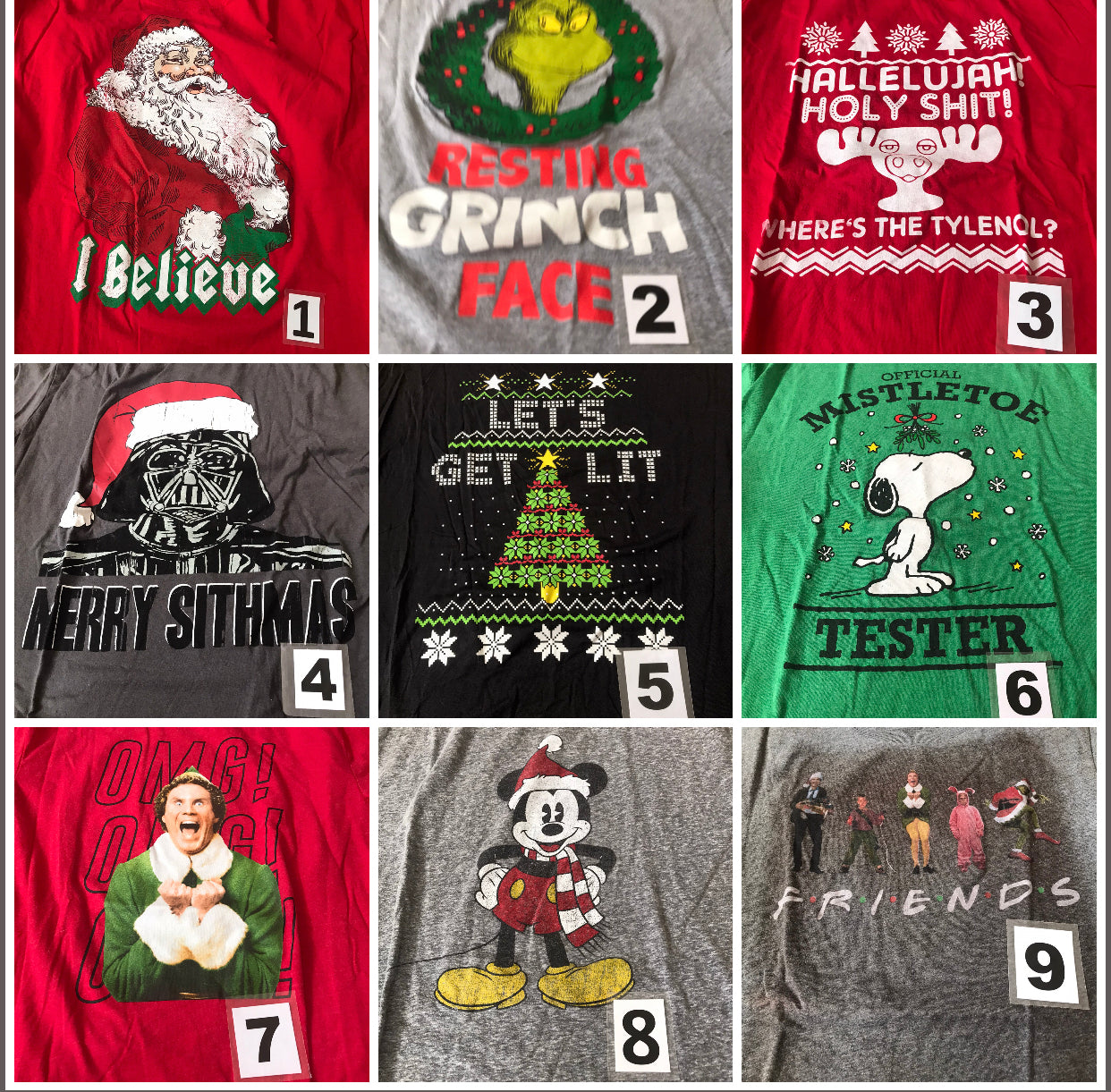 Upcycled / One-of-a-Kind Holiday Flannel Shirt