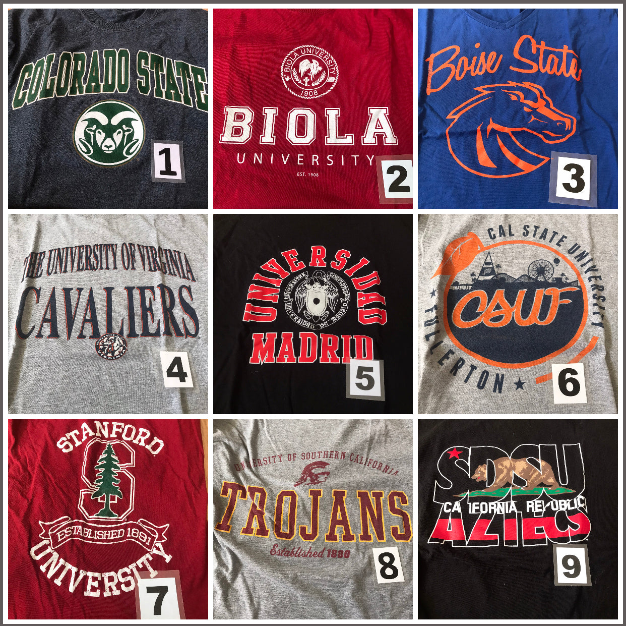 Upcycled / One-of-a-kind College Flannel Shirt