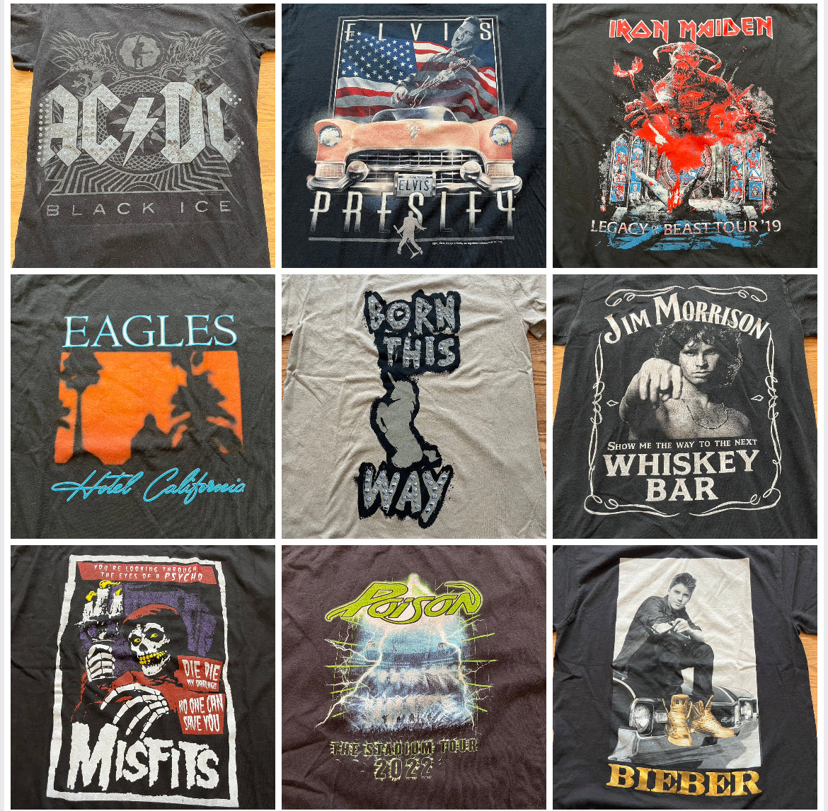 Upcycled / One-of-a-kind Band Flannel Shirt