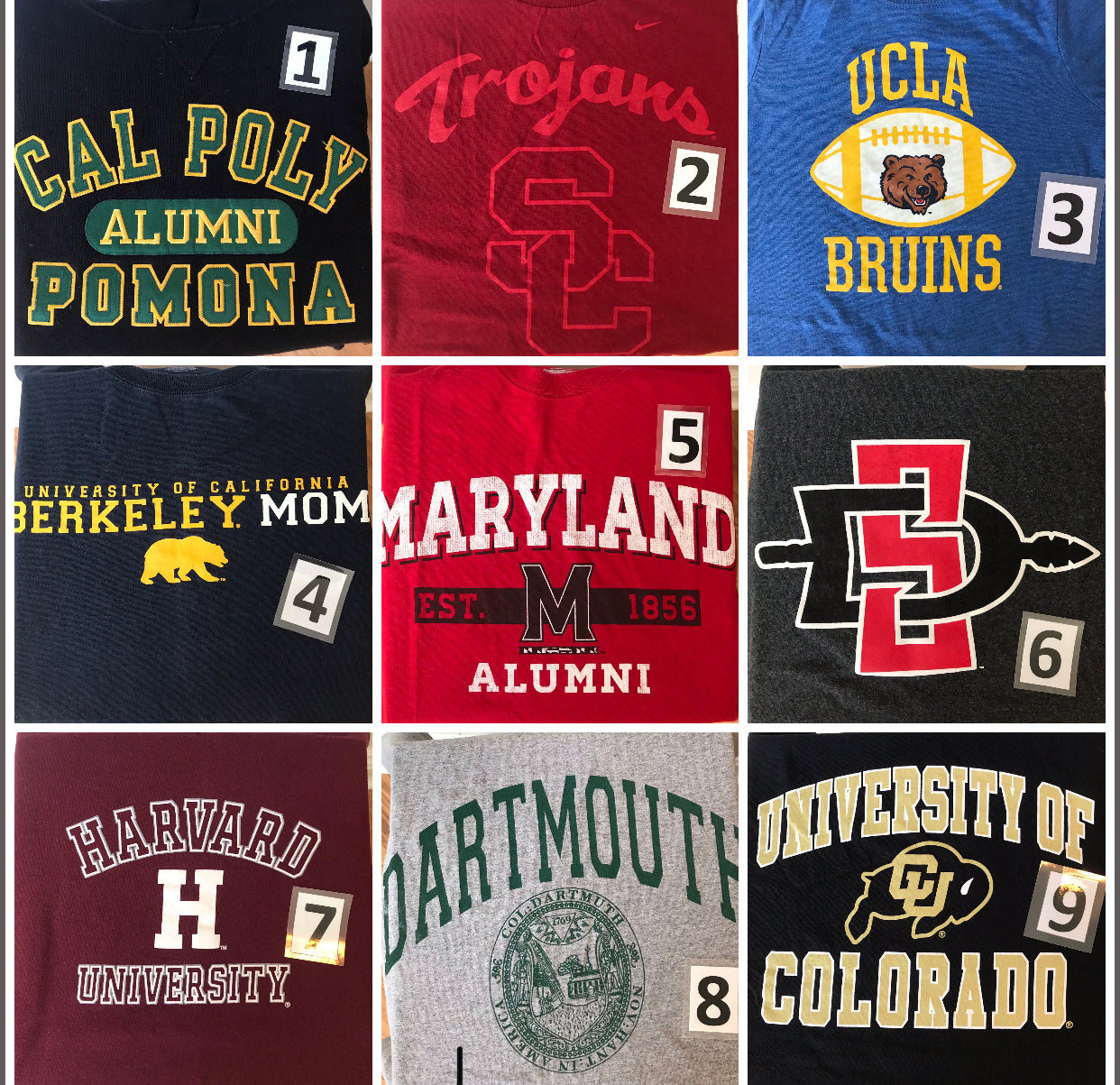 Upcycled / One-of-a-kind College Flannel Shirt