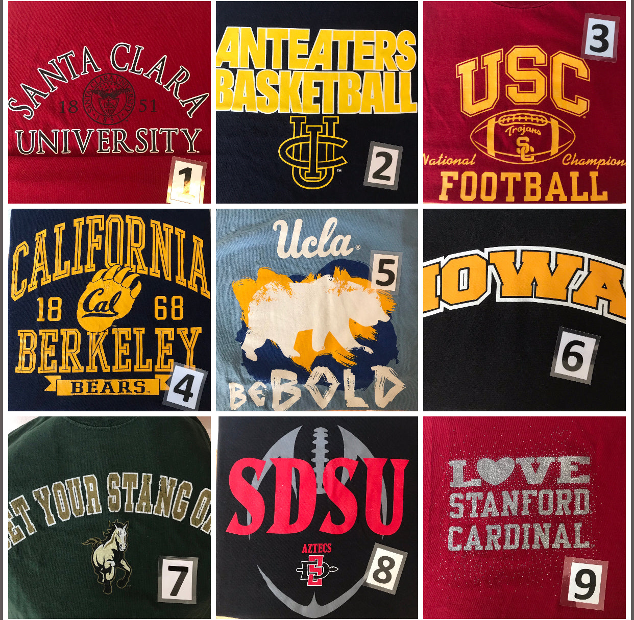 Upcycled / One-of-a-kind College Flannel Shirt