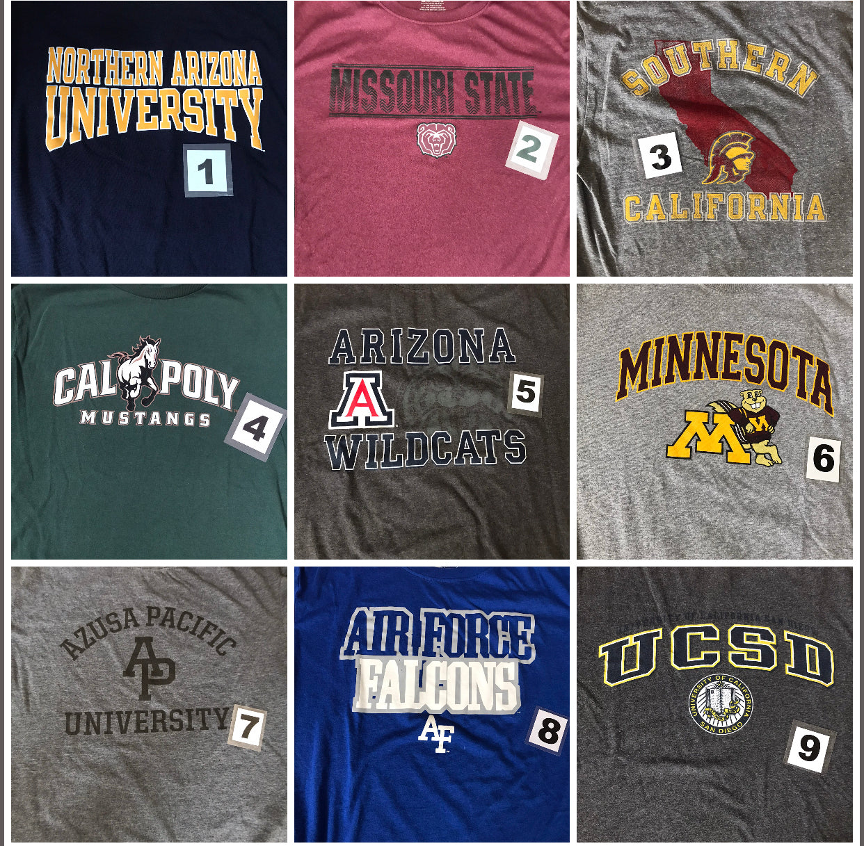 Upcycled / One-of-a-kind College Flannel Shirt