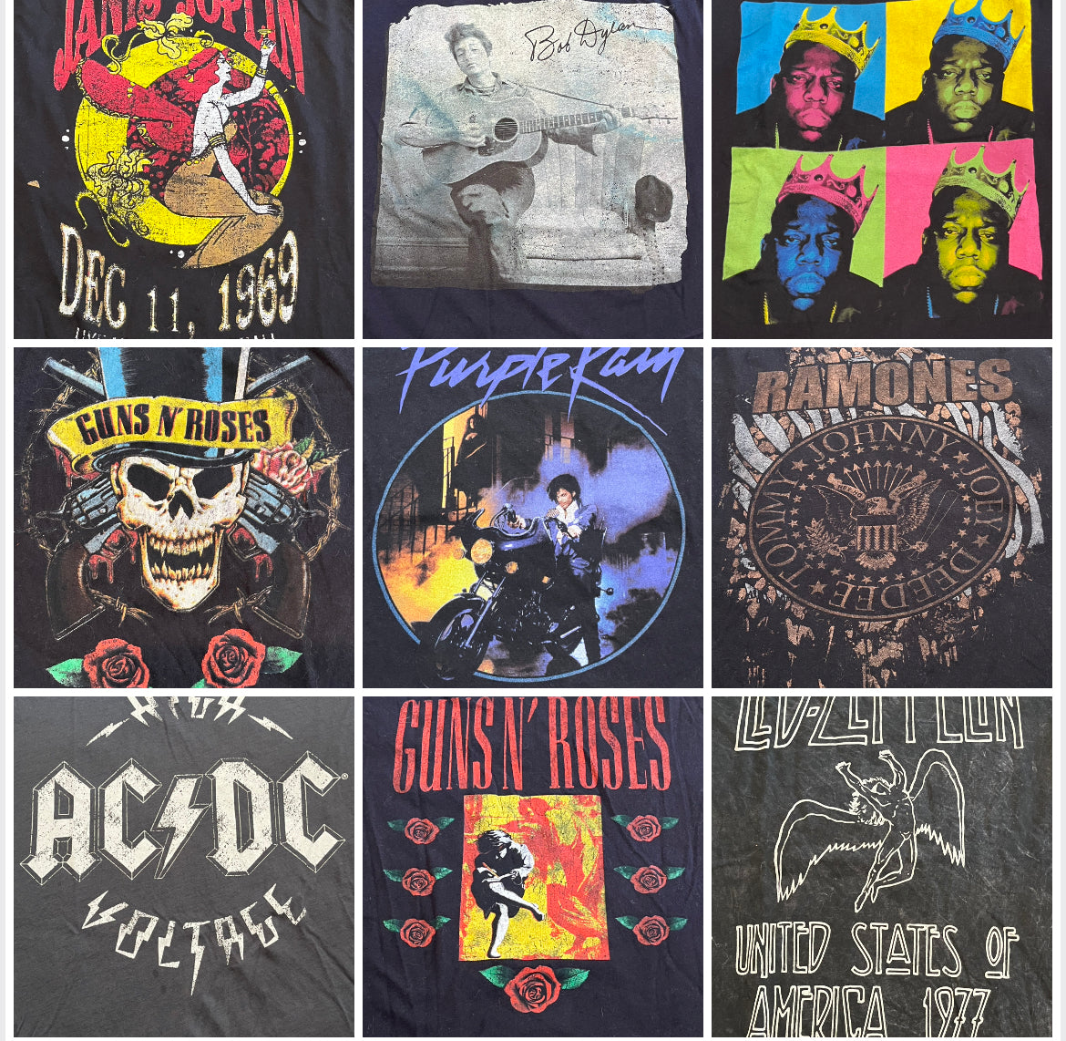 Upcycled / One-of-a-kind Band Flannel Shirt