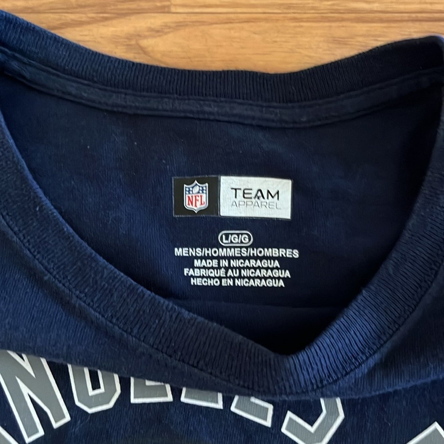 Los Angeles Rams LA Flannel Shirt / Sweatshirt upcycled unisex one size