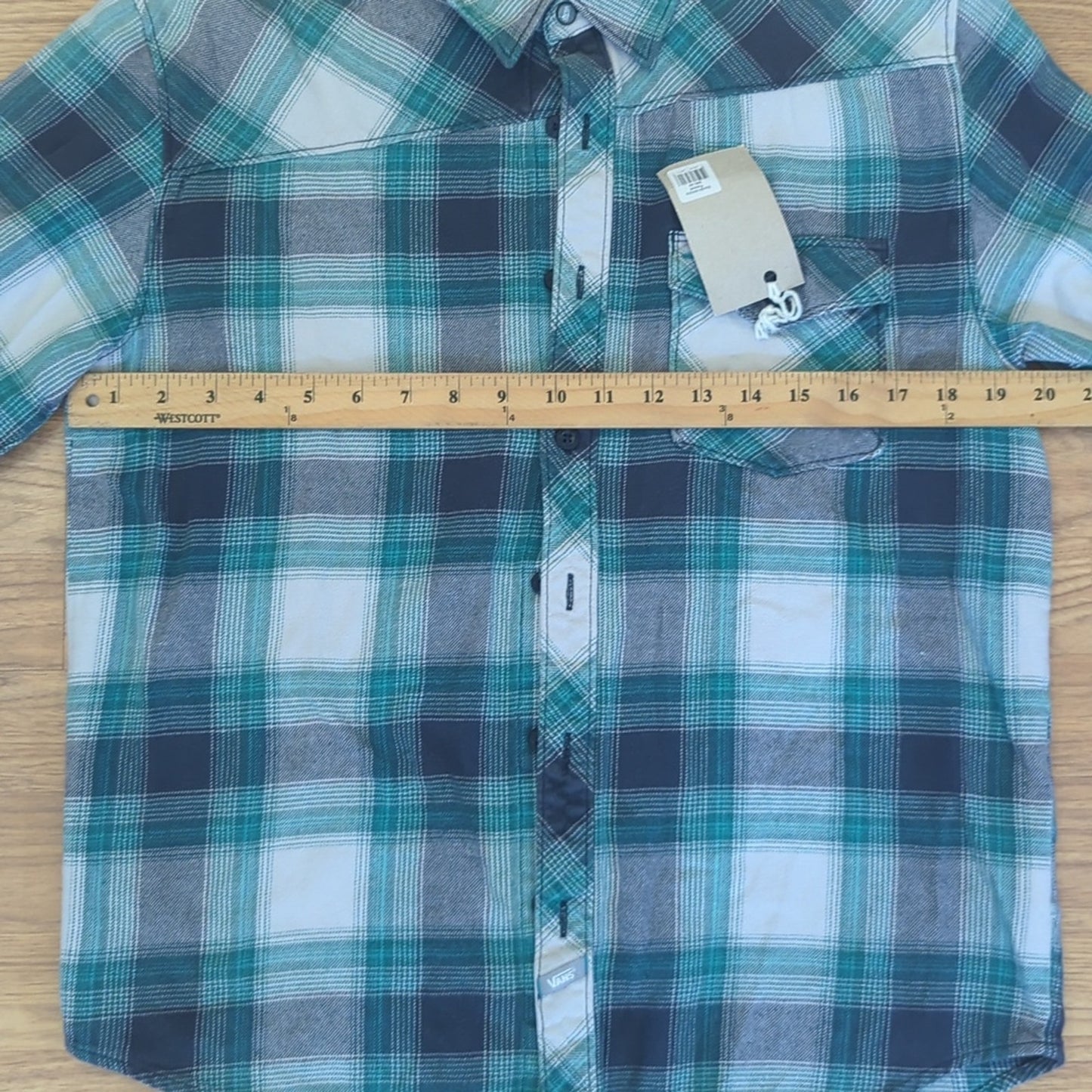 Shawn Mendes Flannel Shirt upcycled one of a Kind unisex Small