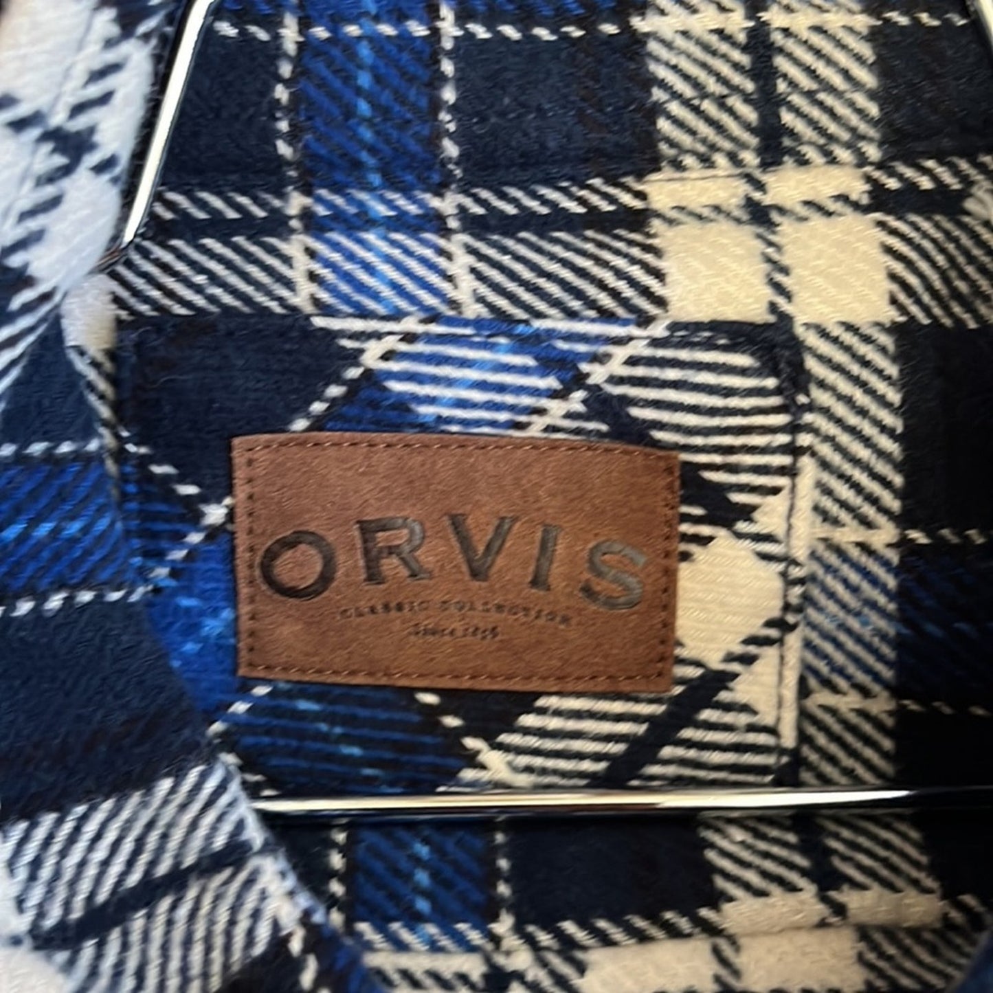 Ford Mustang Flannel Shirt upcycled one of a kind unisex size Large
