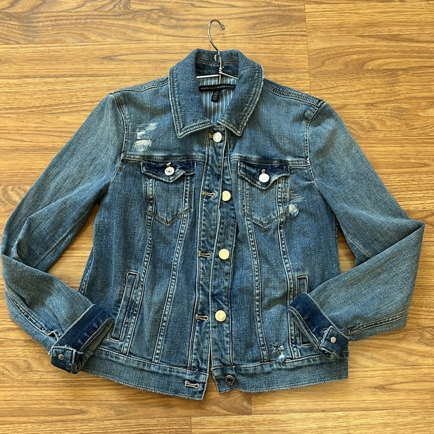 Kansas City Chiefs Jean Jackets upcycledone of a kind size 4