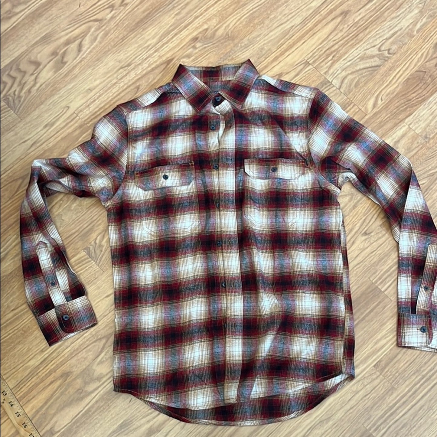 USC Trojans Mom Upcycled Flannel Shirt Unisex Size Small