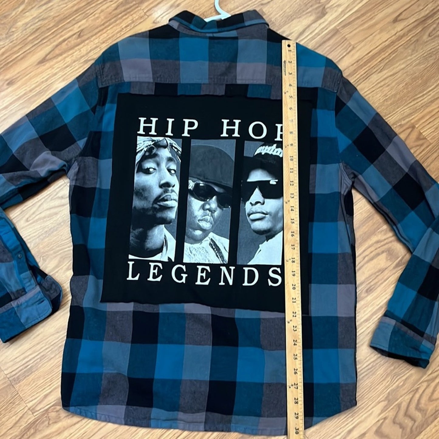 Hip Hop Legends flannel shirt unisex XL