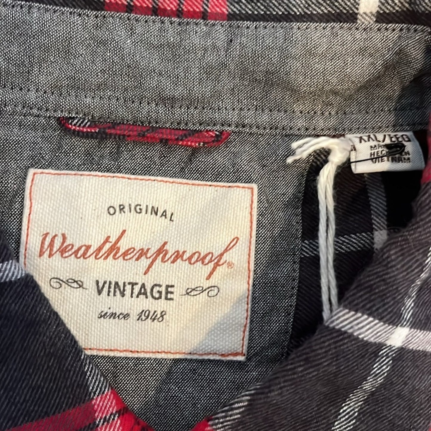 Sriracha Hot Chili Sauce Upcycled Flannel Shirt Unisex Size XXL