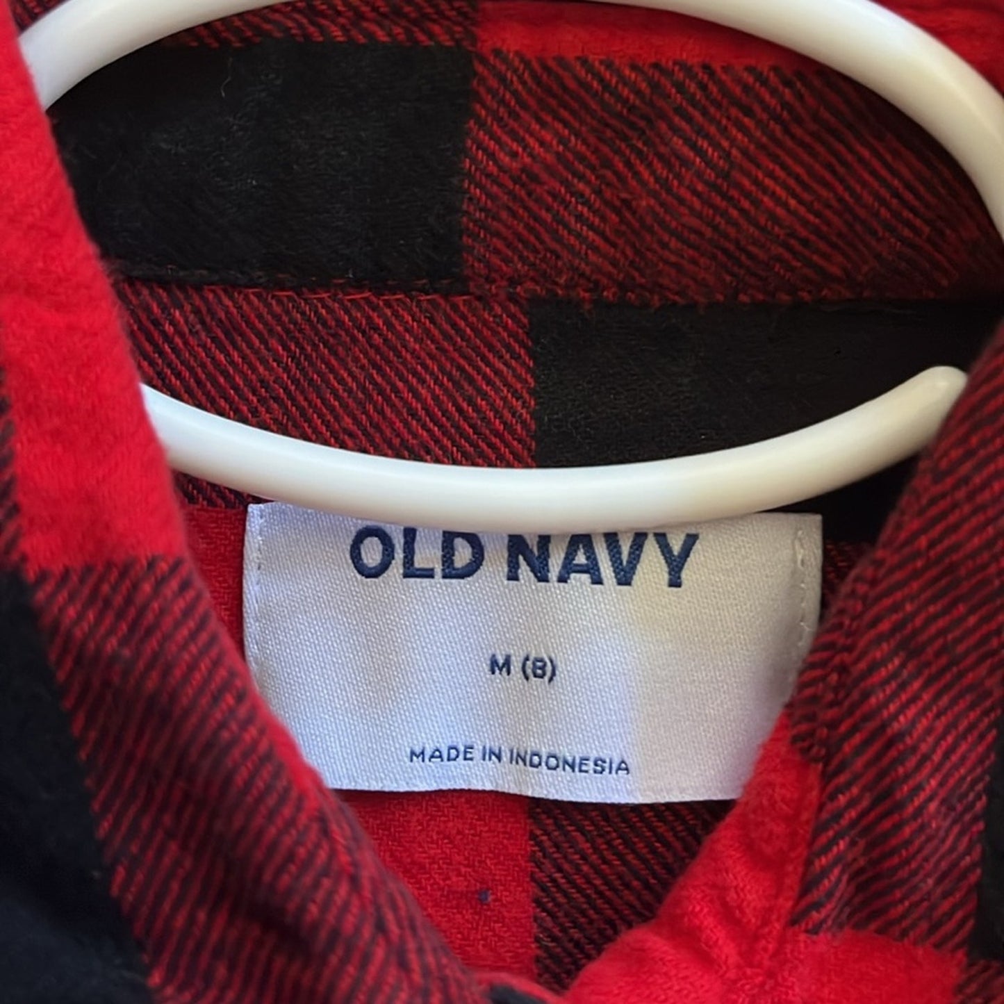 Christmas I'm Feeling Jaw-ly Shark Flannel Shirt upcycled unisex Medium ( 8 )