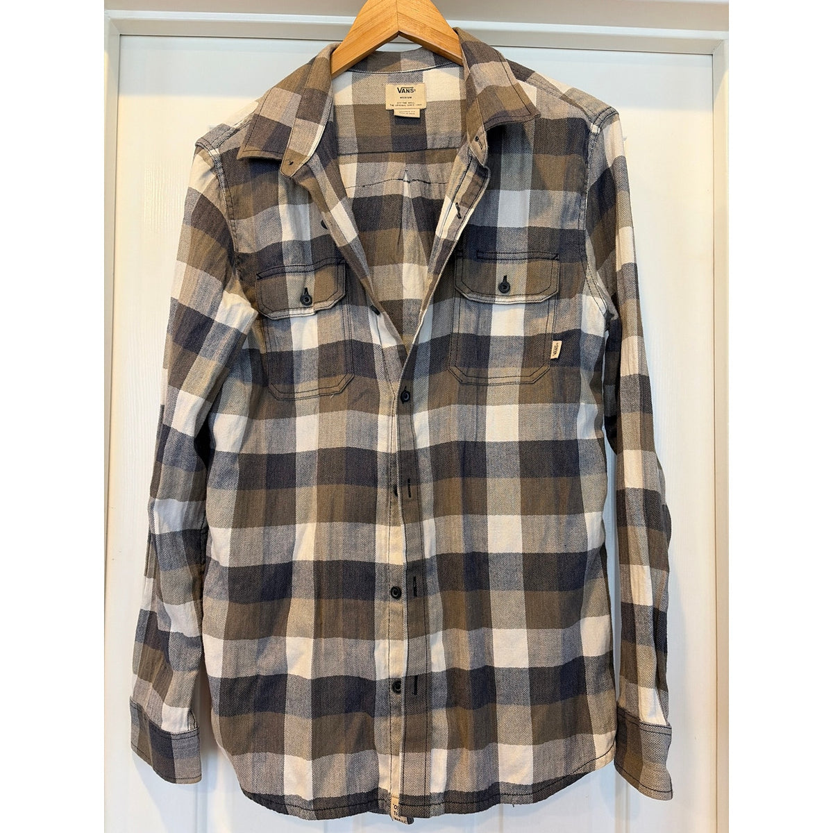 Yosemite Upcycled Flannel Shirt Unisex Size Medium M