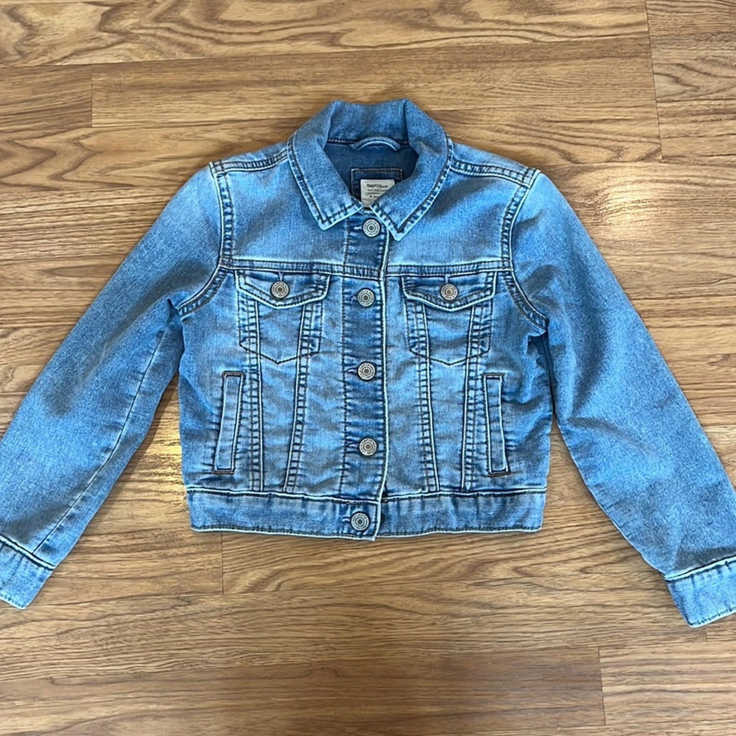 GapKids USA Jean Jacket upcycled reworked Size Small