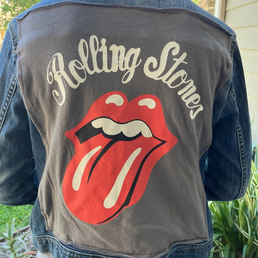 The Rolling Stones Jean Jacket Size Small S