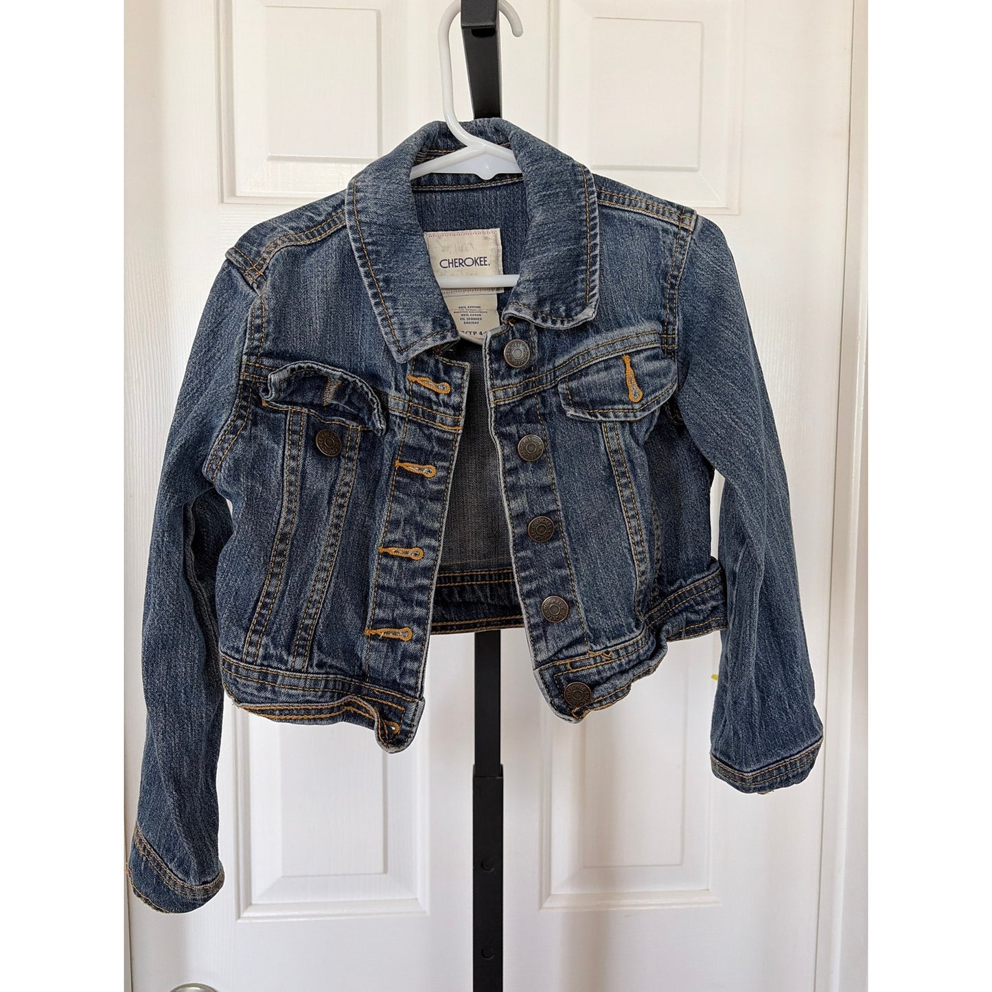 Morgan Wallen Upcycled Jean Jacket Denim Size XS 4-5