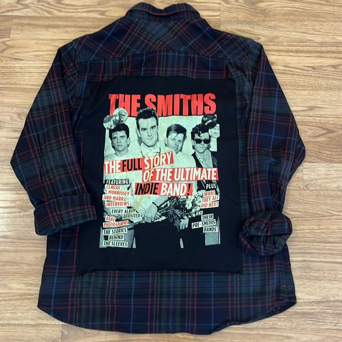 The Smiths Flannel Shirt unisex size X-large XL