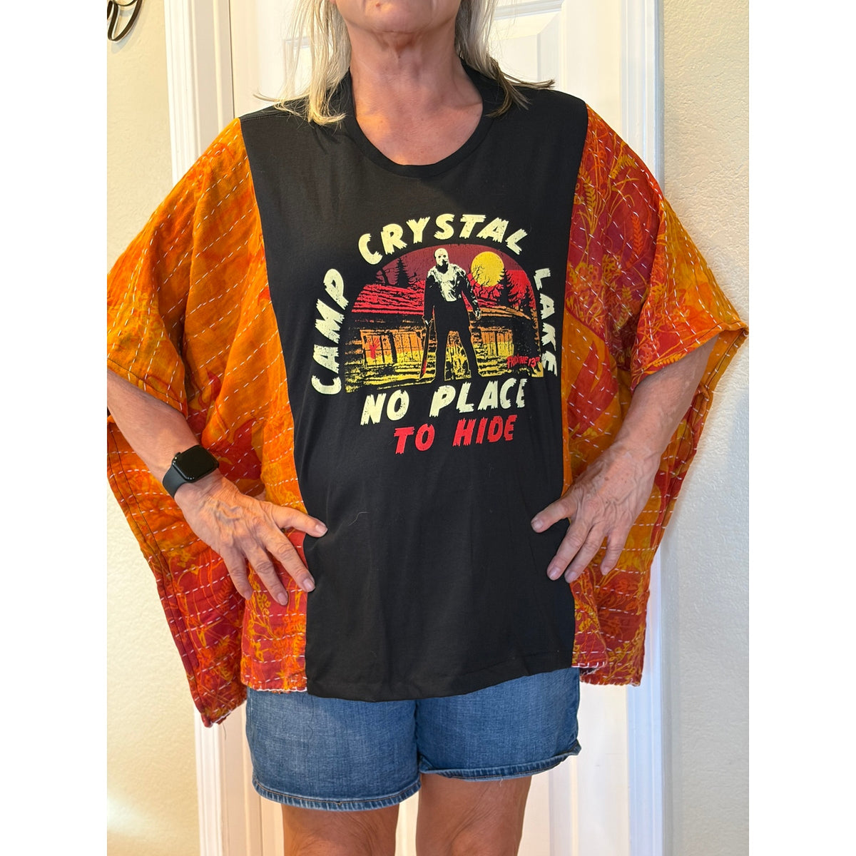 Camp Crystal Lake Friday the 13th. Kantha Tunic Top Shirt OS