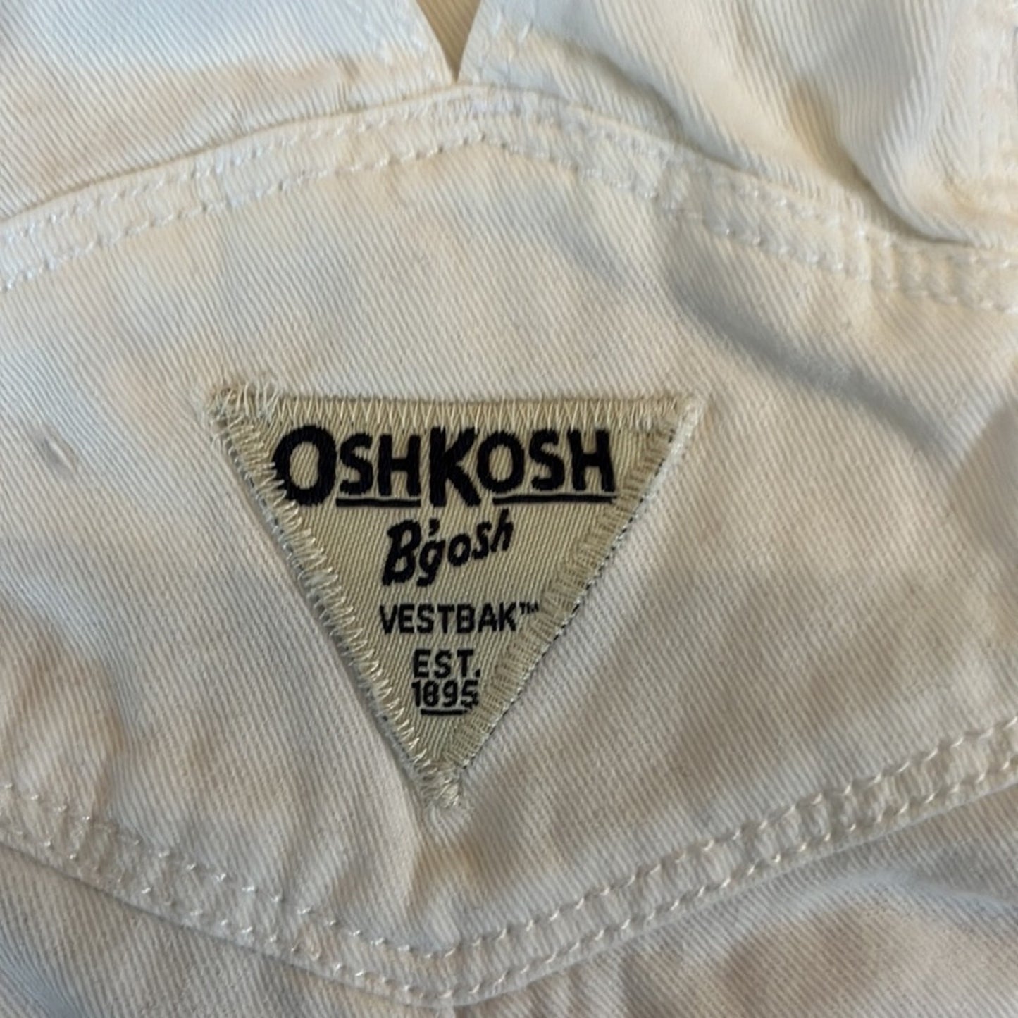 Oshkosh The Beatles upcycled reworked denim jean Overalls Size 3 M