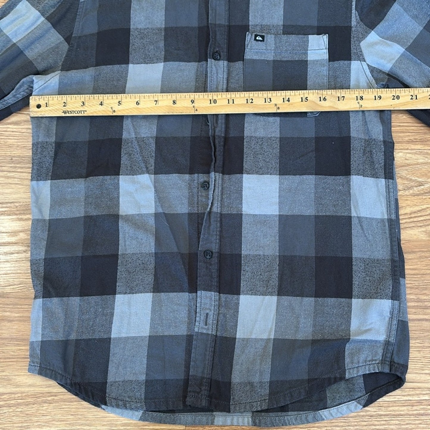 Guns N Roses upcycled Flannel Shirt unisex size Small