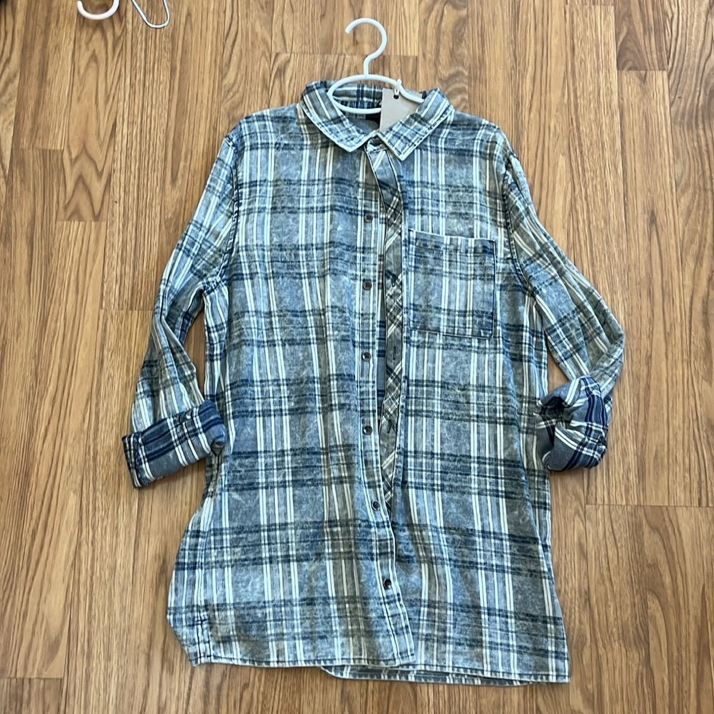 Disney Mulan Flannel shirt upcycled size 16 size XL