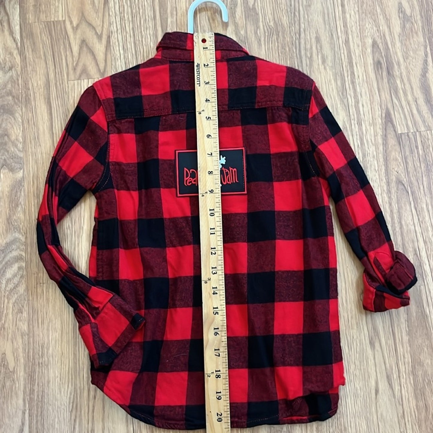 Pearl Jam Flannel Shirt upcycled unisex XS  4 - 5