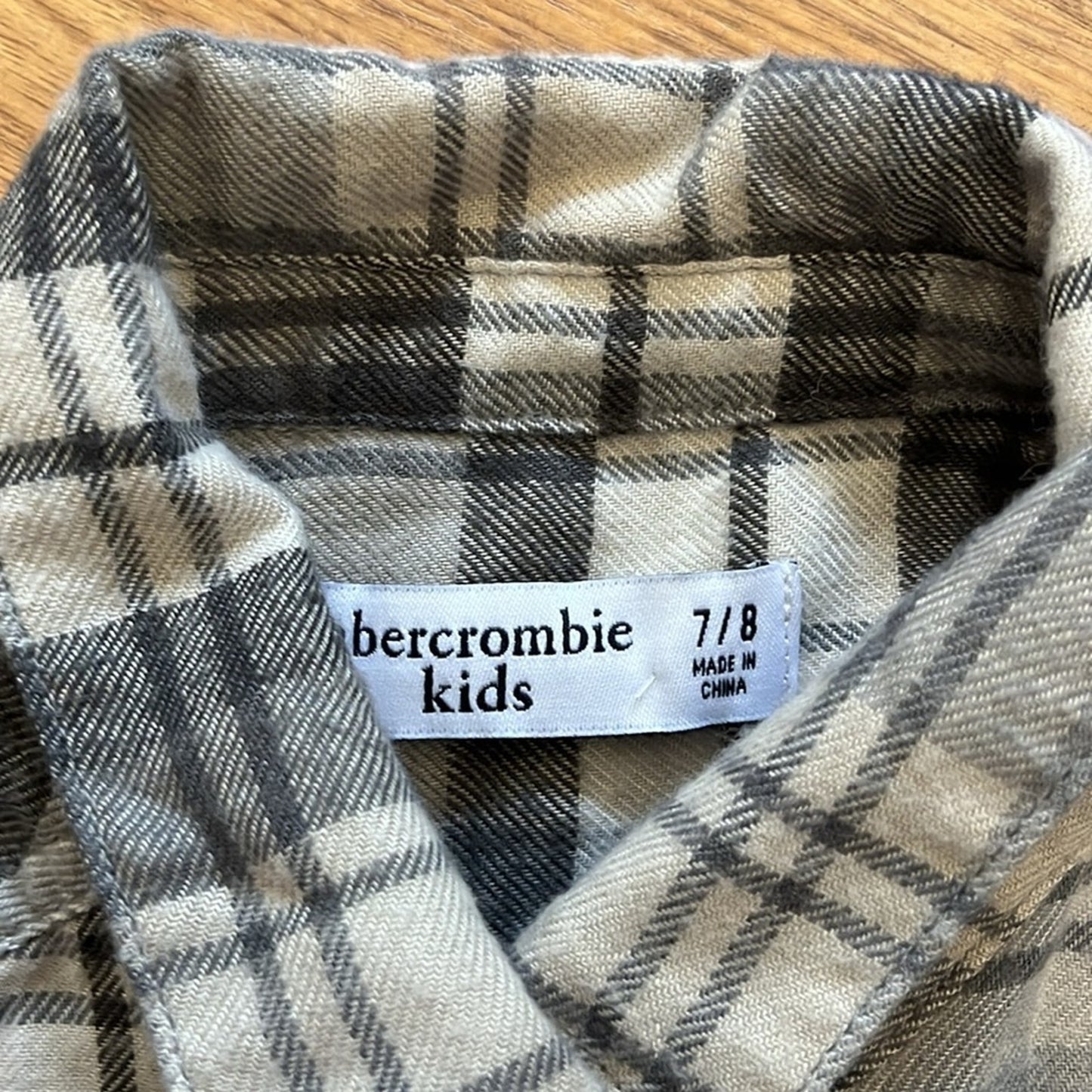 Hello Kitty Abercrombie & Fitch Halloween Flannel Shirt upcycled 7/8
